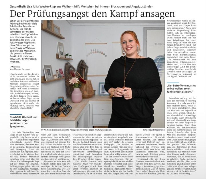 GrenzEcho vom 11. Juni 2025: Der Prüfungsangst den Kampf ansagen